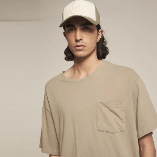 Homme SWEET PANTS LINEN TEE SAGE