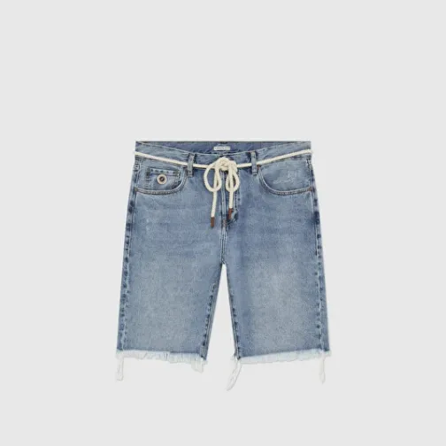 Homme SWEET PANTS LONG SHORT BLUE VINTAGE