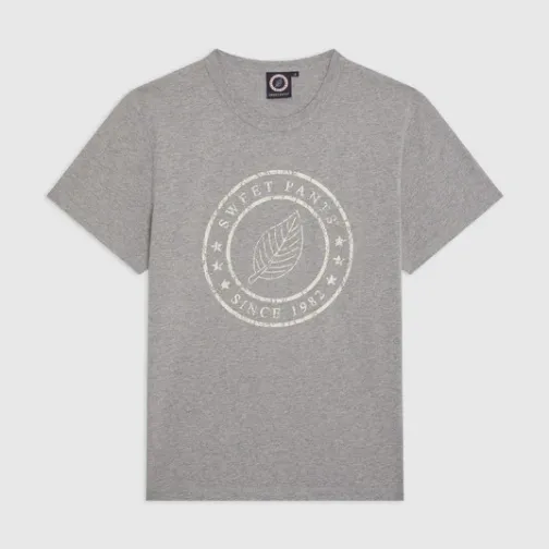 Femme SWEET PANTS OG PRINT TEE GREY MARL