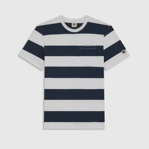 Homme SWEET PANTS OG STRIPED TEE NIGHT WHITE