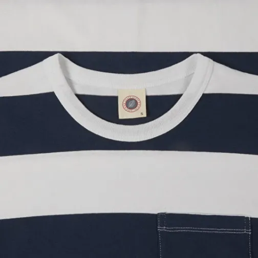 Homme SWEET PANTS OG STRIPED TEE NIGHT WHITE