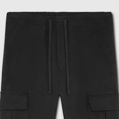 Femme SWEET PANTS OVERCARGO VINTAGE BLACK