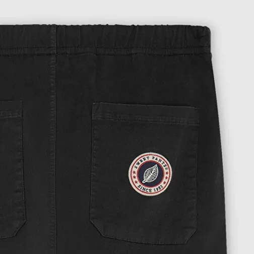 Homme SWEET PANTS OVERCARGO VINTAGE BLACK
