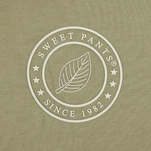 Homme SWEET PANTS RUBBER TEE SAGE