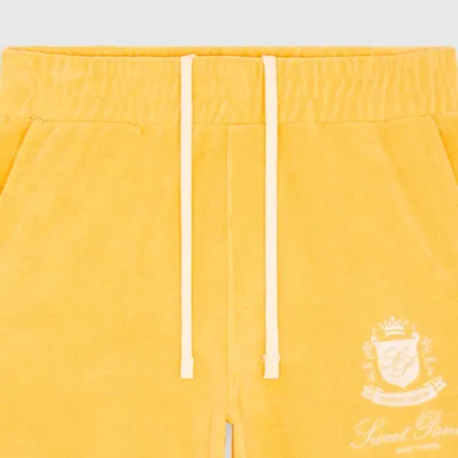 Femme SWEET PANTS SPONGE BERMUDA GOLDEN