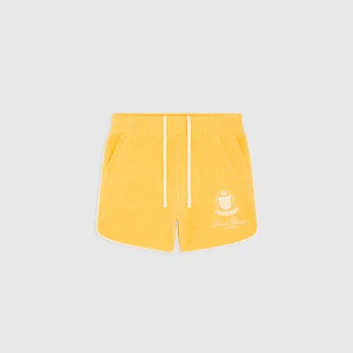 Homme SWEET PANTS SPONGE BERMUDA GOLDEN