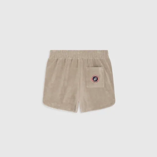 Homme SWEET PANTS SPONGE BERMUDA WHITE PEPPER