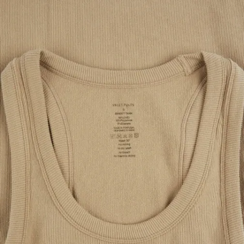 Femme SWEET PANTS SWEET TANK WHITE PEPPER