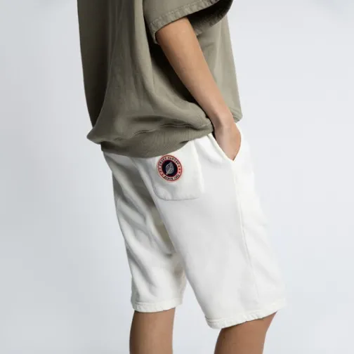 Femme SWEET PANTS WASH BERMUDA OFF WHITE