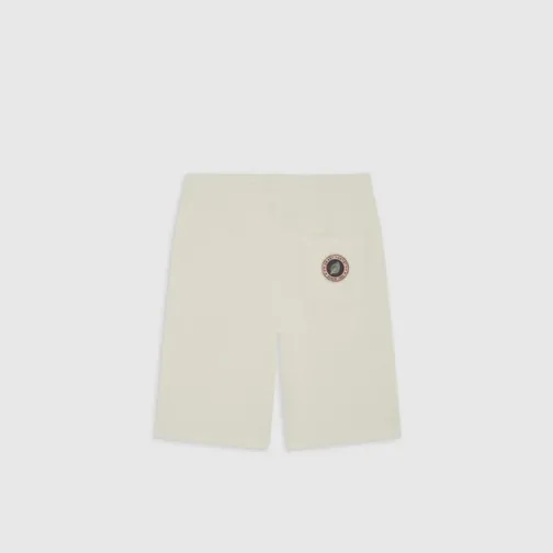 Homme SWEET PANTS WASH BERMUDA OFF WHITE