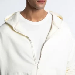 Homme SWEET PANTS WASH ZIP UP OFF WHITE