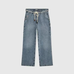 Femme SWEET PANTS WORKER BLUE VINTAGE