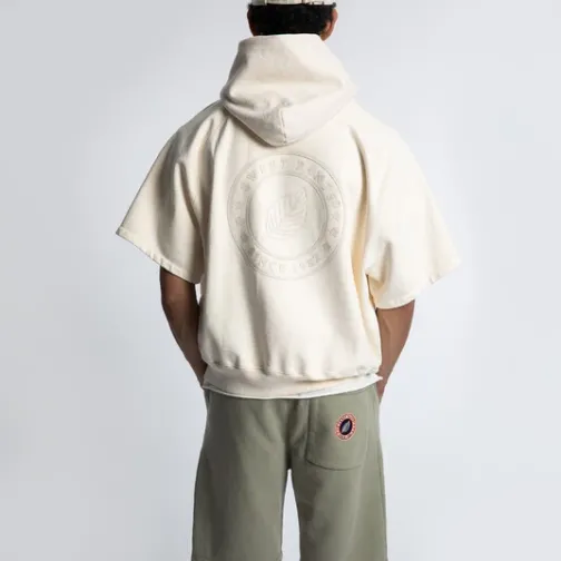 Homme SWEET PANTS YOKE HOODIE MILK