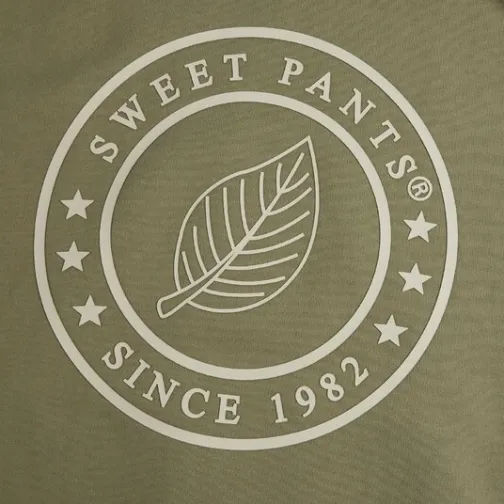 Femme SWEET PANTS YOKE HOODIE SAGE