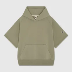 Homme SWEET PANTS YOKE HOODIE SAGE