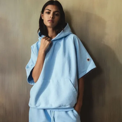 Femme SWEET PANTS YOKE HOODIE VARSITY BLUE