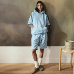 Femme SWEET PANTS YOKE HOODIE VARSITY BLUE