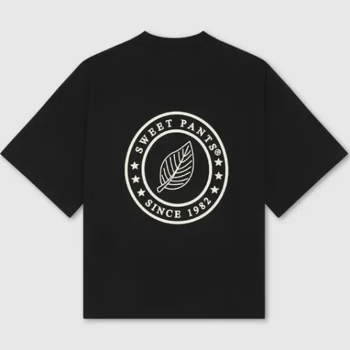 Homme SWEET PANTS YOKE TEE BLACK