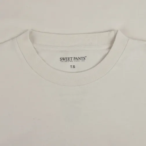 Homme SWEET PANTS YOKE TEE MILK