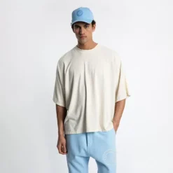Homme SWEET PANTS YOKE TEE MILK