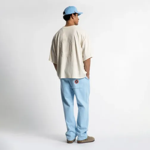 Homme SWEET PANTS YOKE TEE MILK